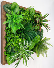 Plant Frame „Yucatan“ - Künstliches Pflanzenbild im Dschungel-Design aus Realtouch-Kunstpflanzen