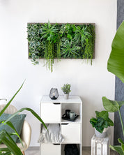 Plant Frame „Bogotá“ - Tropisches Pflanzenbild mit üppigem Grün