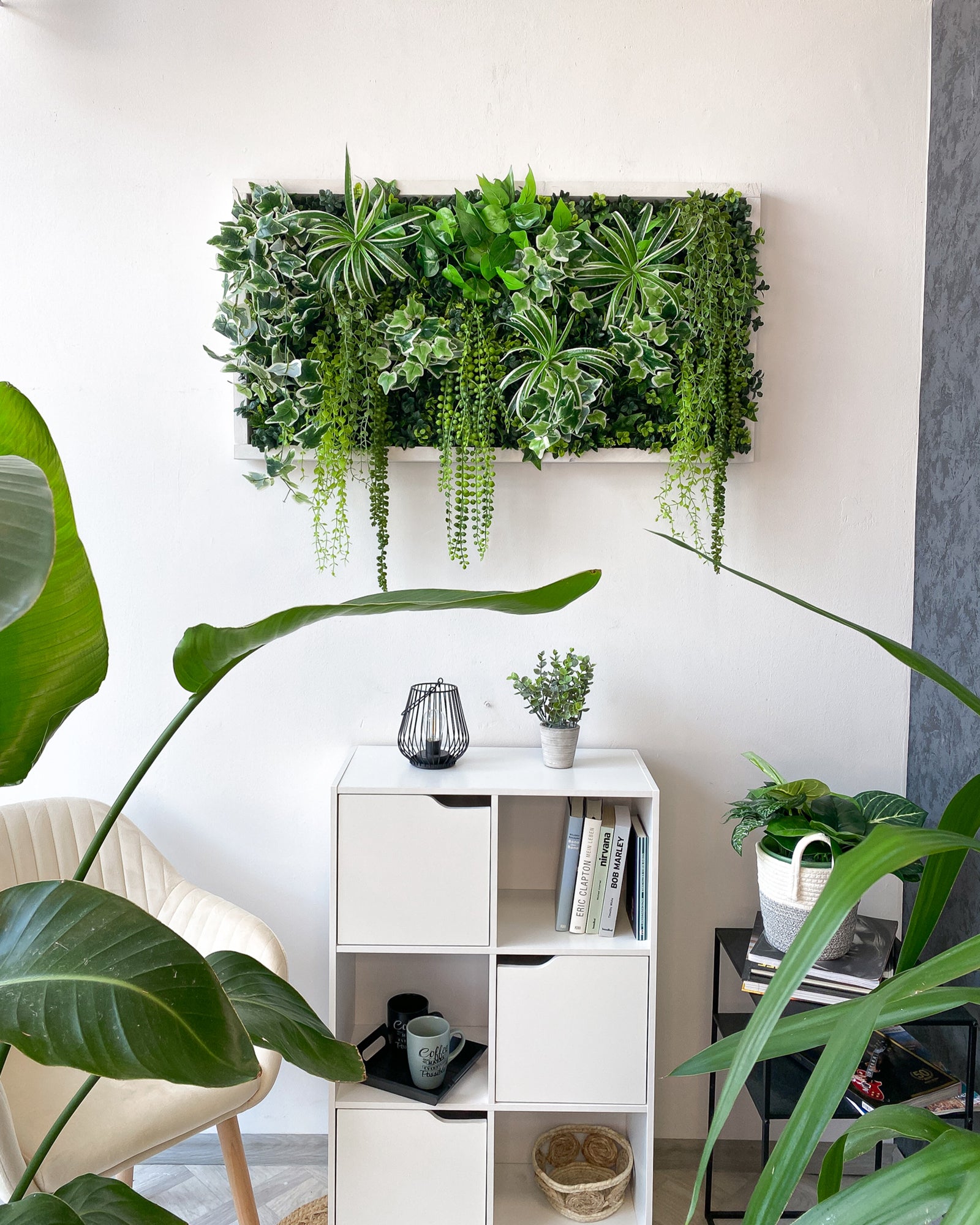 Plant Frame „Bogotá“ - Tropisches Pflanzenbild mit üppigem Grün