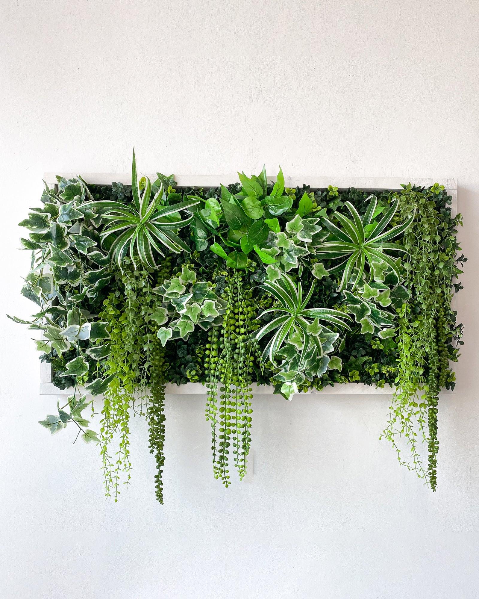 Plant Frame „Bogotá“ - Tropisches Pflanzenbild mit üppigem Grün