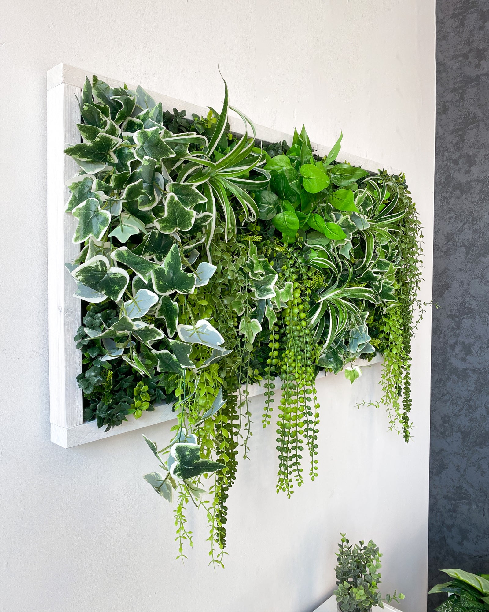 Plant Frame „Bogotá“ - Tropisches Pflanzenbild mit üppigem Grün