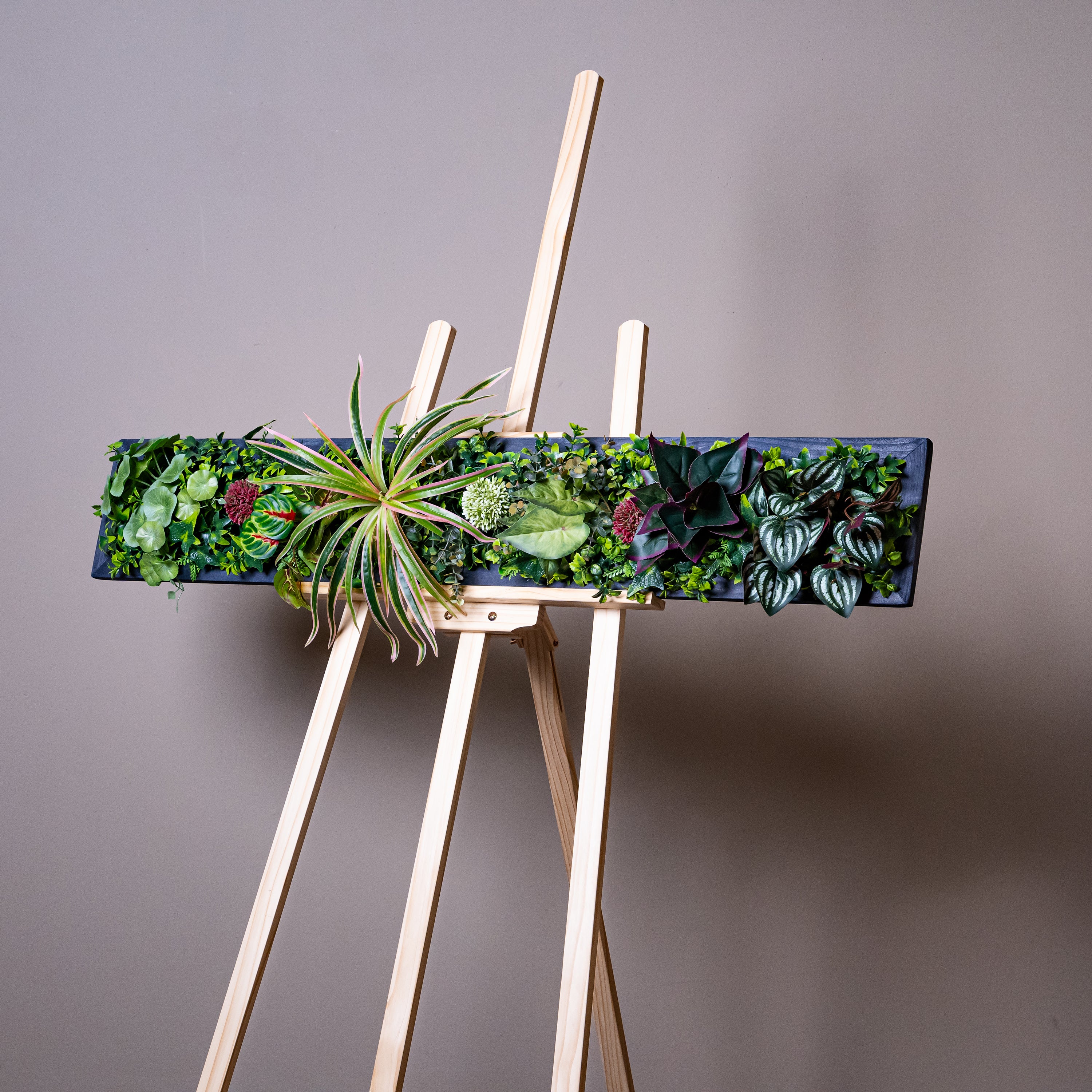 Plant Frame „Borneo“ - Künstliches Pflanzenbild im Jungle-Design aus Realtouch-Kunstpflanzen