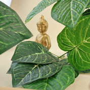 Anthurium clarinervium | Künstliche Dekopflanze für moderne Wohnraumdekoration