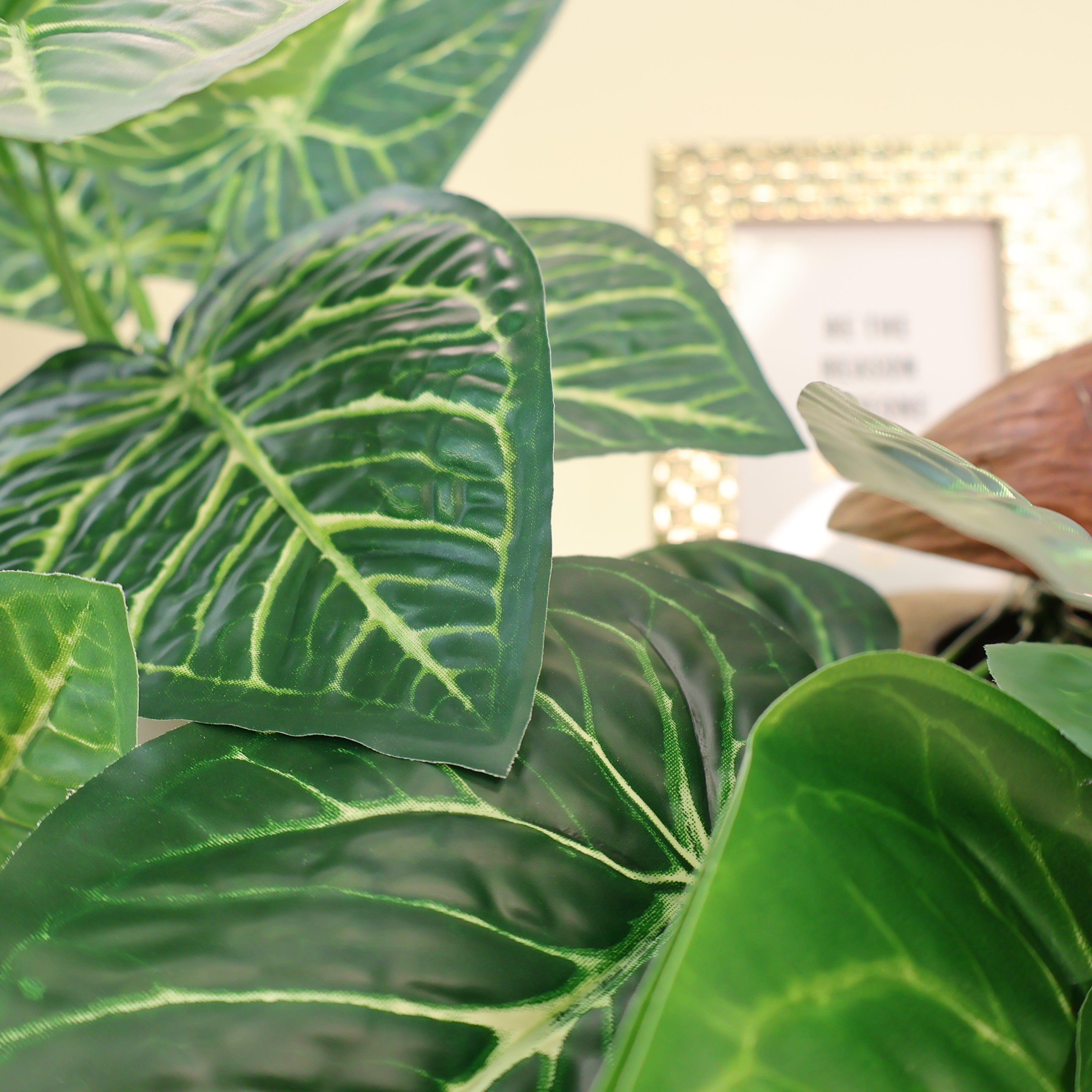 Anthurium clarinervium | Künstliche Dekopflanze für moderne Wohnraumdekoration