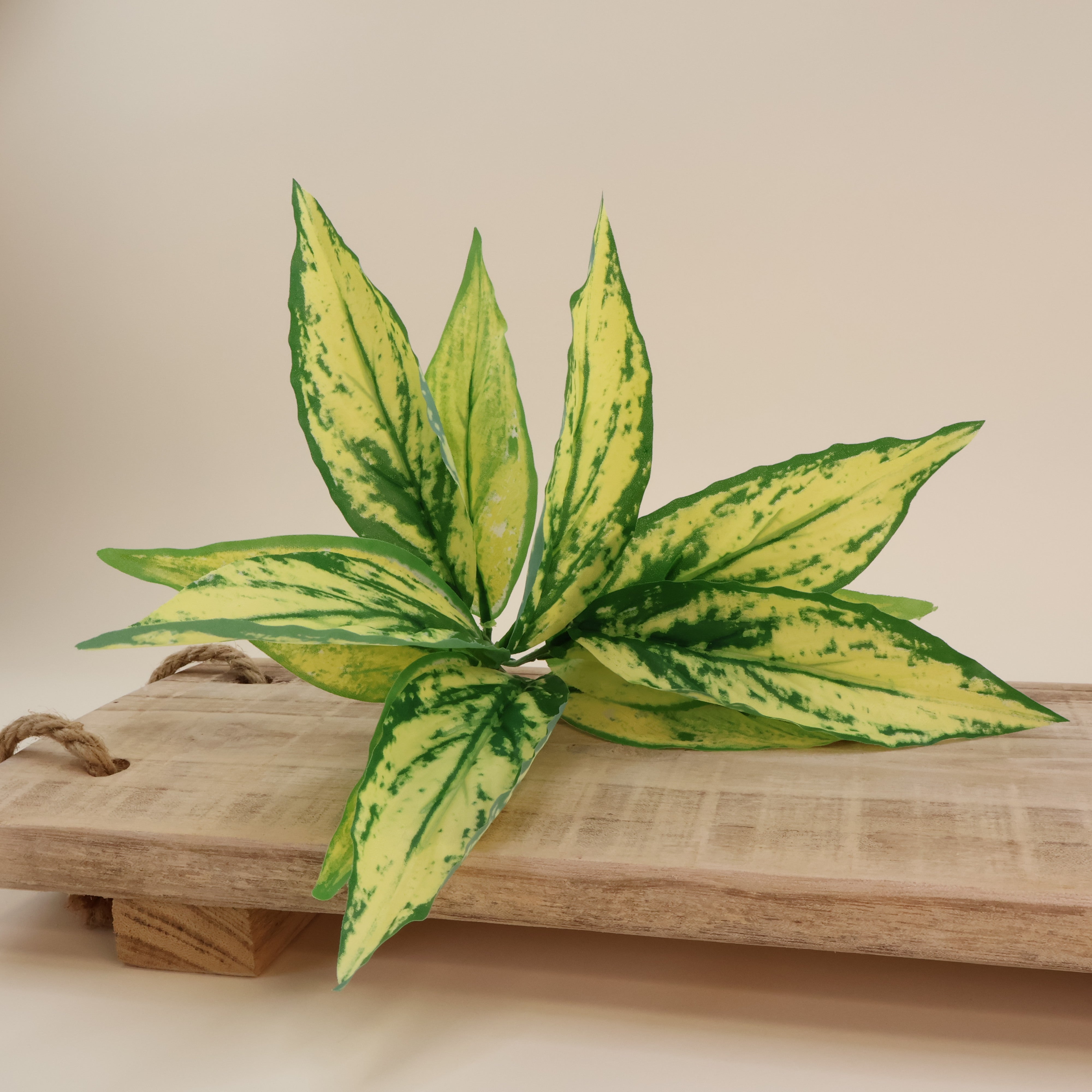 Dieffenbachia seguine `Vesuvius` | Künstliche Dekopflanze für moderne Wohnraumdekoration