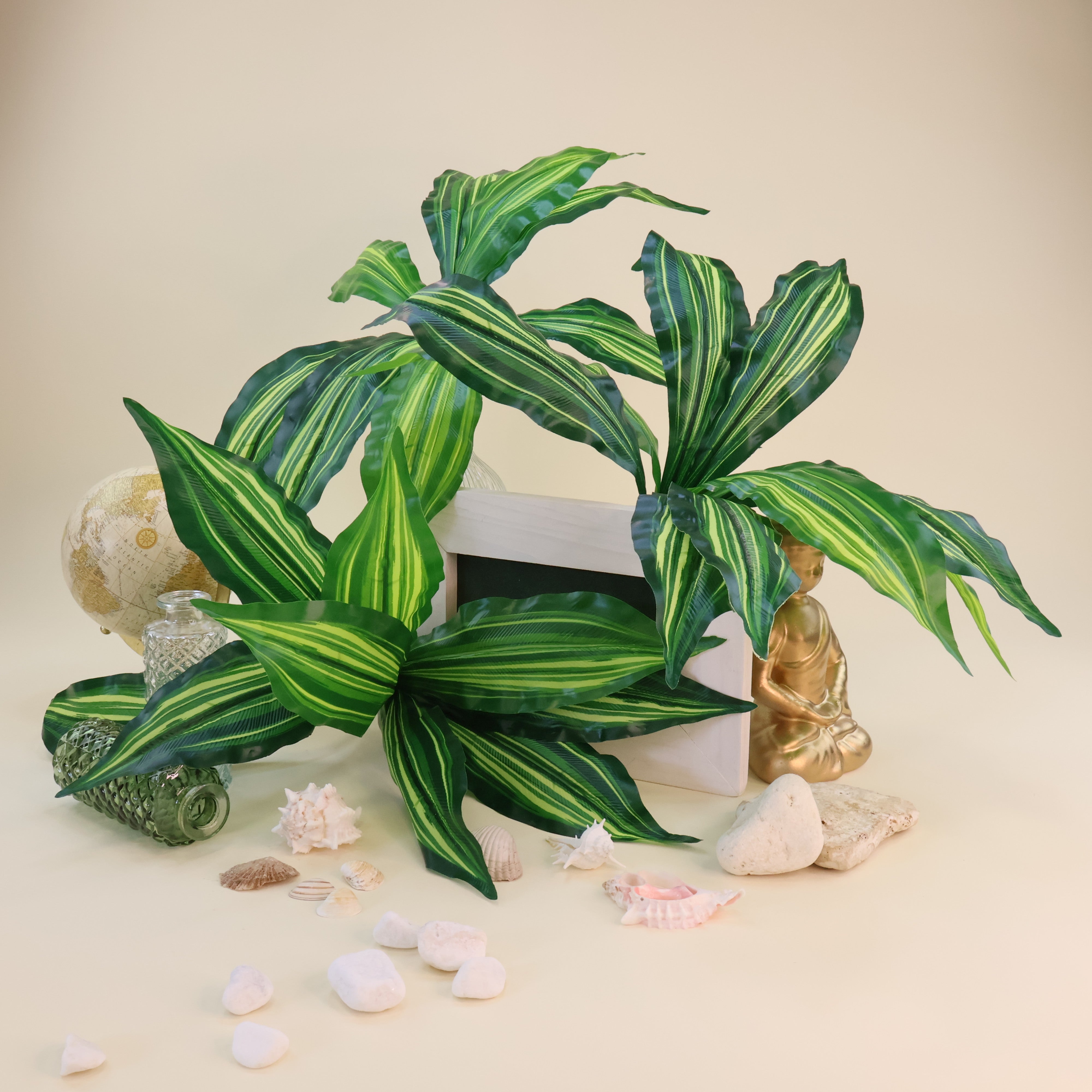 Calathea 'Beauty Star' | Künstliche Dekopflanze für moderne Wohnraumdekoration