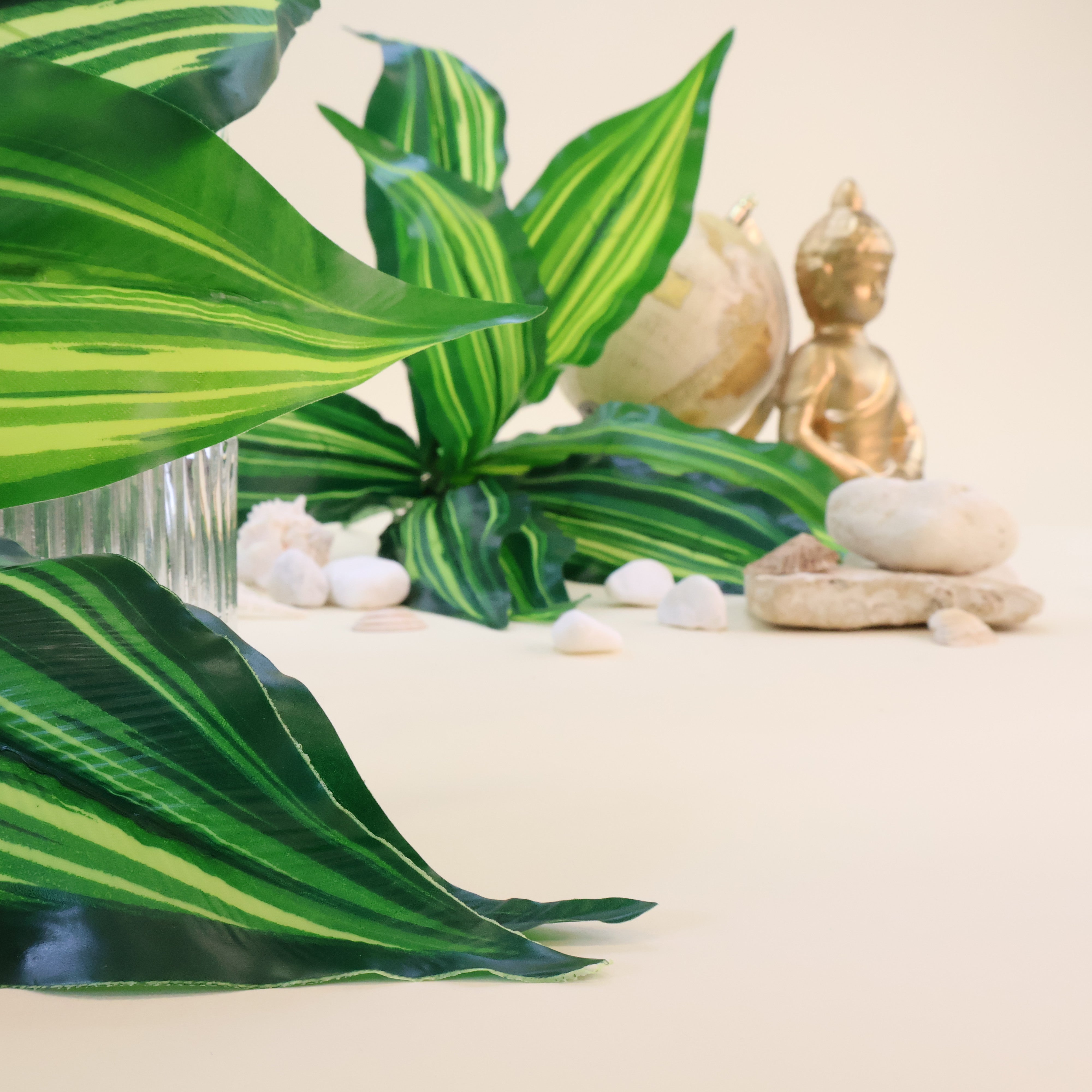 Calathea 'Beauty Star' | Künstliche Dekopflanze für moderne Wohnraumdekoration