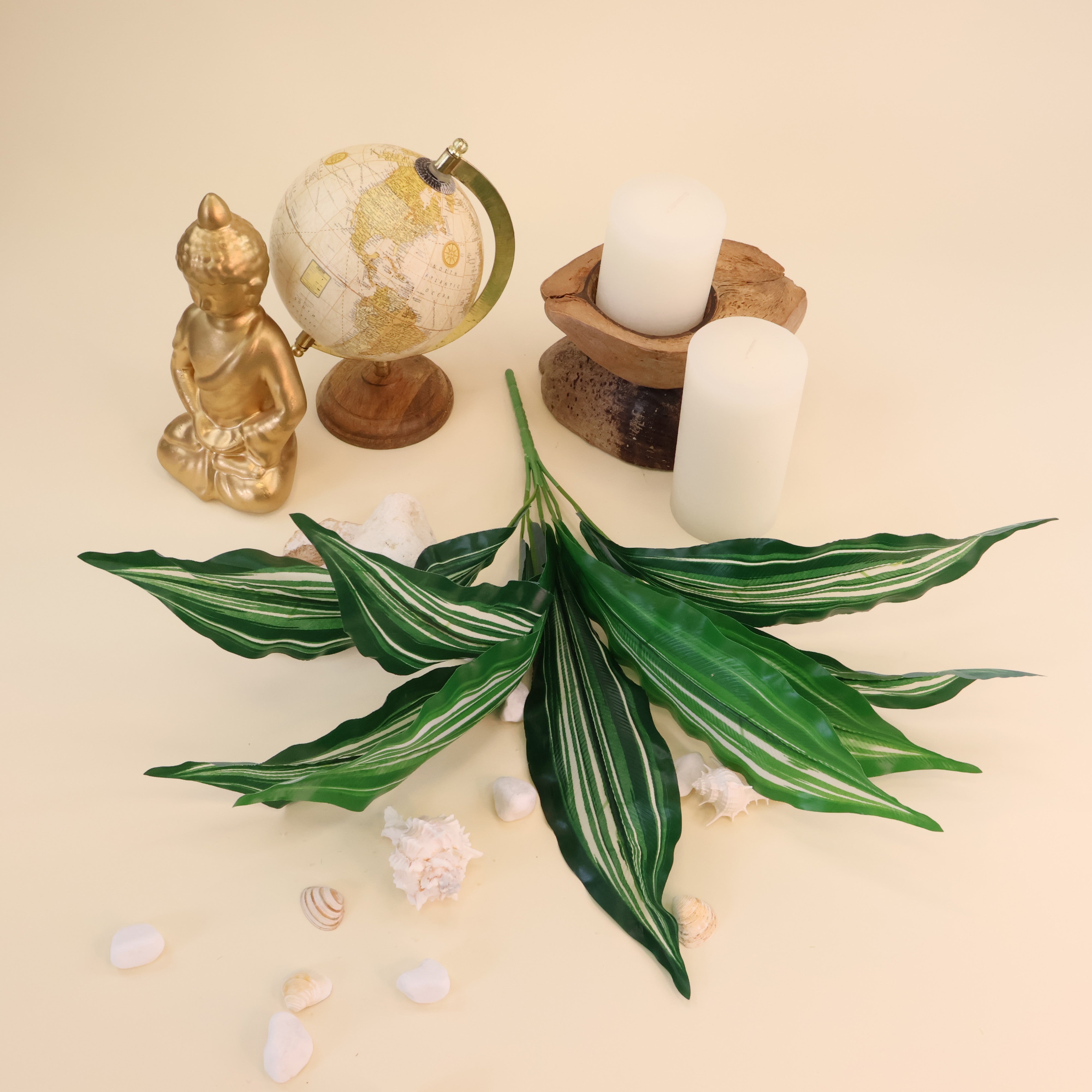 Calathea vittata | Künstliche Dekopflanze für moderne Wohnraumdekoration
