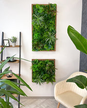 Plant Frame „Yucatan“ - Künstliches Pflanzenbild im Dschungel-Design aus Realtouch-Kunstpflanzen