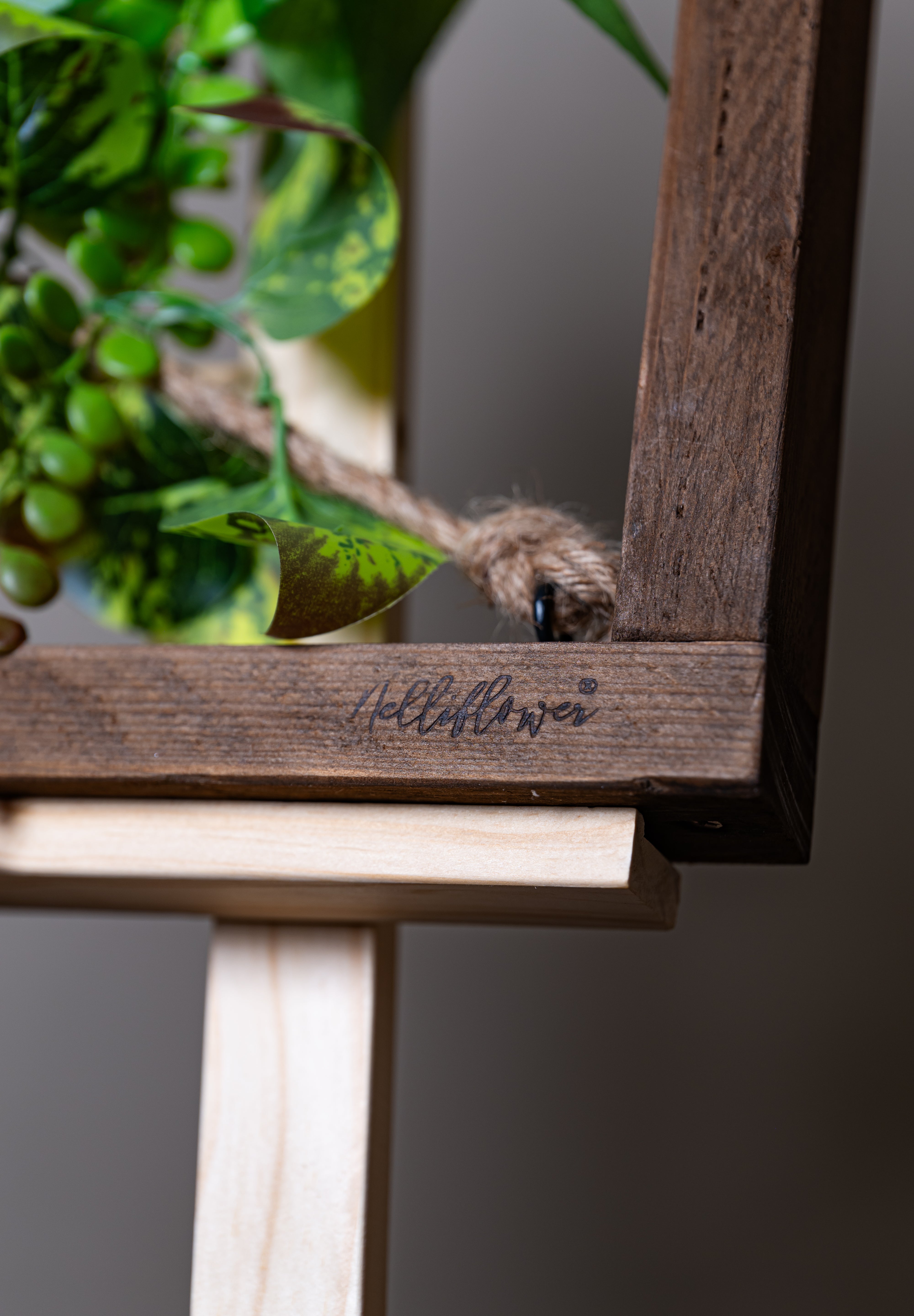 Plant Frame „Panay“ - Künstliches Pflanzenbild im Tropen-Design aus Realtouch-Kunstpflanzen