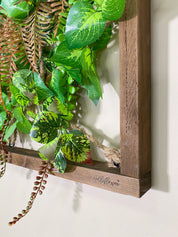 Plant Frame „Panay“ - Künstliches Pflanzenbild im Tropen-Design aus Realtouch-Kunstpflanzen