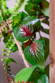 Plant Frame „Panay“ - Künstliches Pflanzenbild im Tropen-Design aus Realtouch-Kunstpflanzen