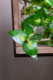 Plant Frame „Panay“ - Künstliches Pflanzenbild im Tropen-Design aus Realtouch-Kunstpflanzen