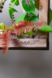 Plant Frame „Panay“ - Künstliches Pflanzenbild im Tropen-Design aus Realtouch-Kunstpflanzen