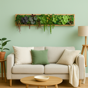 Plant Frame „Puerto Rico“ - Künstliches Pflanzenbild im Tropical-Design aus Realtouch-Kunstpflanzen