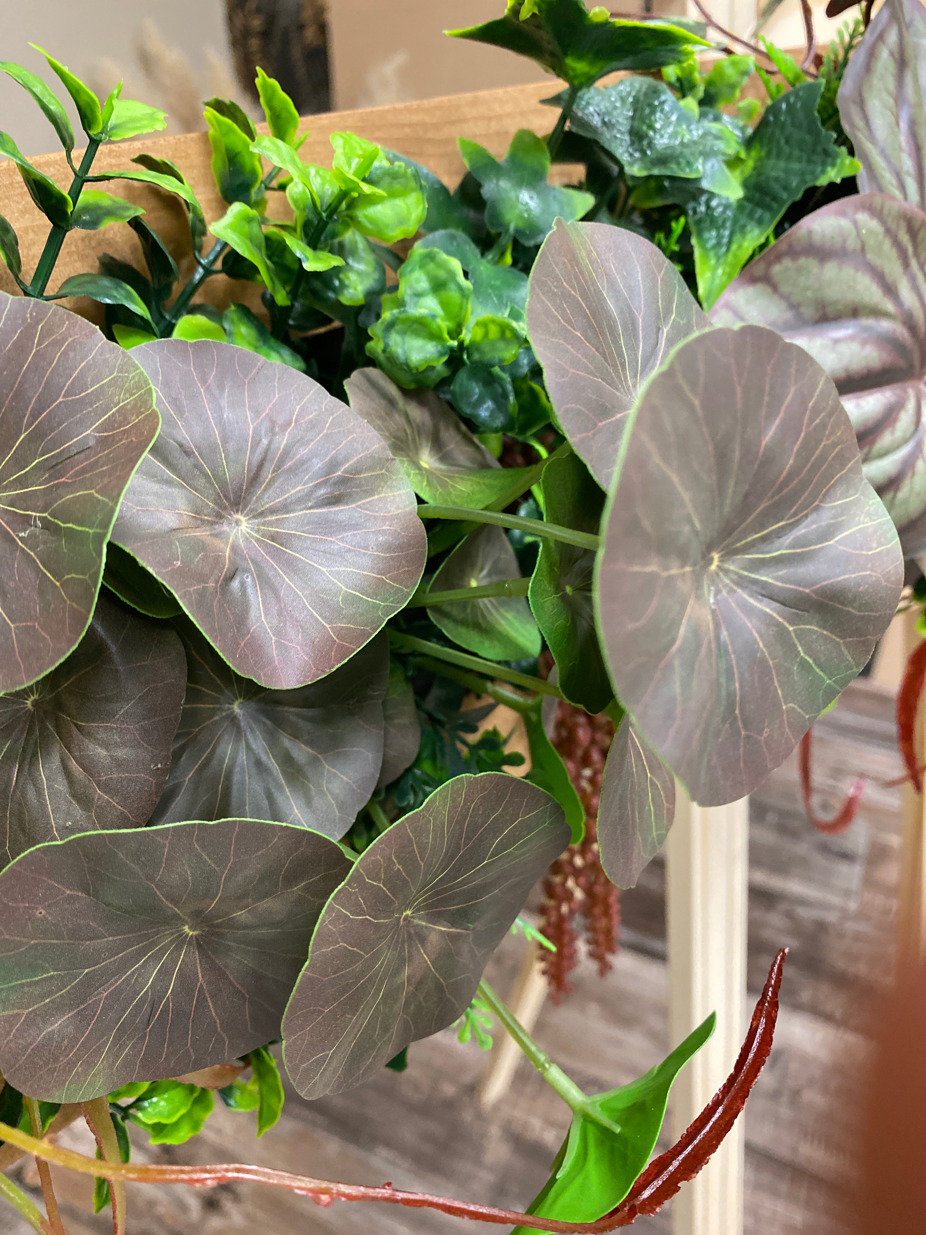 Plant Frame „Puerto Rico“ - Künstliches Pflanzenbild im Tropical-Design aus Realtouch-Kunstpflanzen