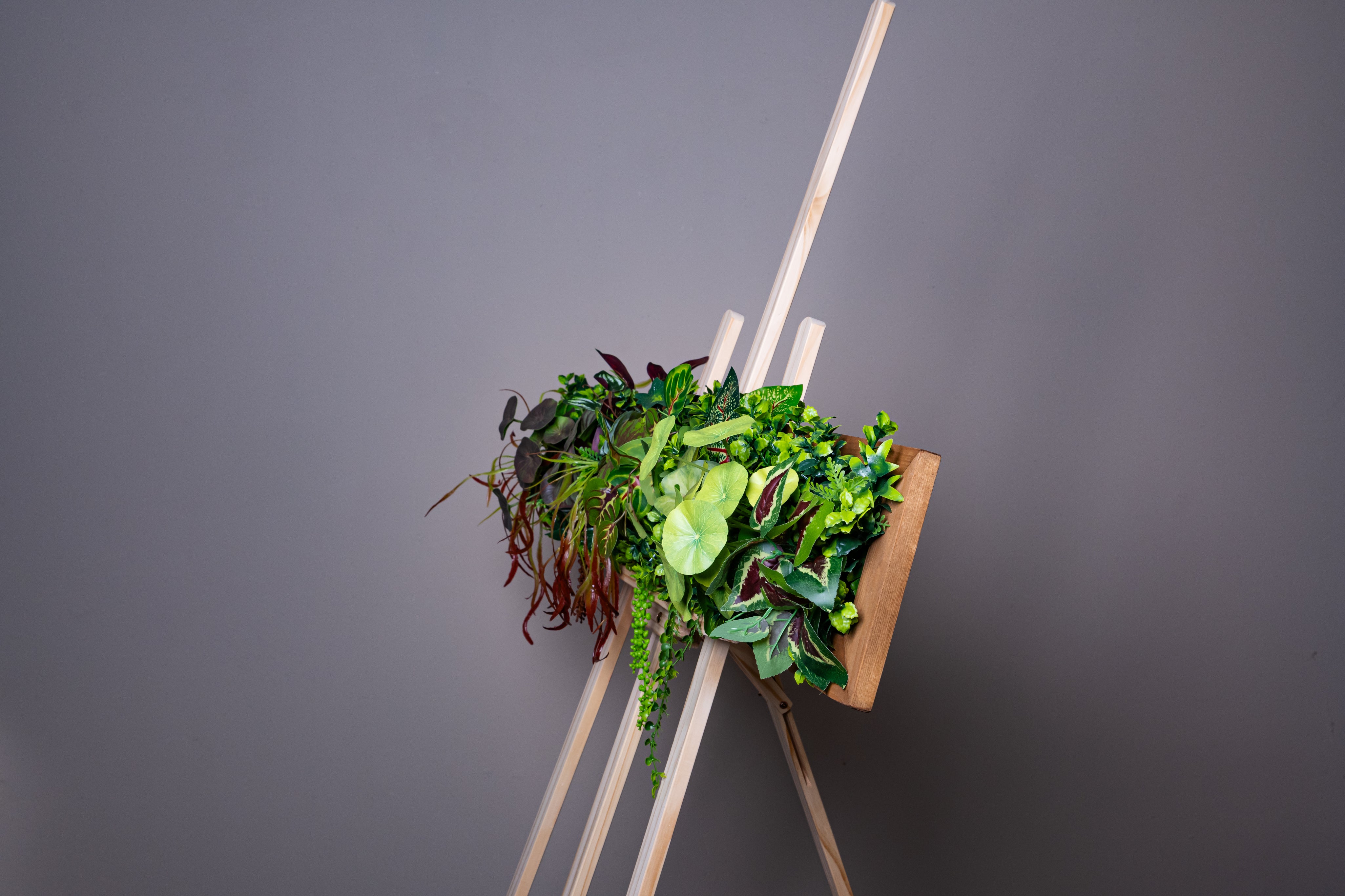 Plant Frame „Puerto Rico“ - Künstliches Pflanzenbild im Tropical-Design aus Realtouch-Kunstpflanzen