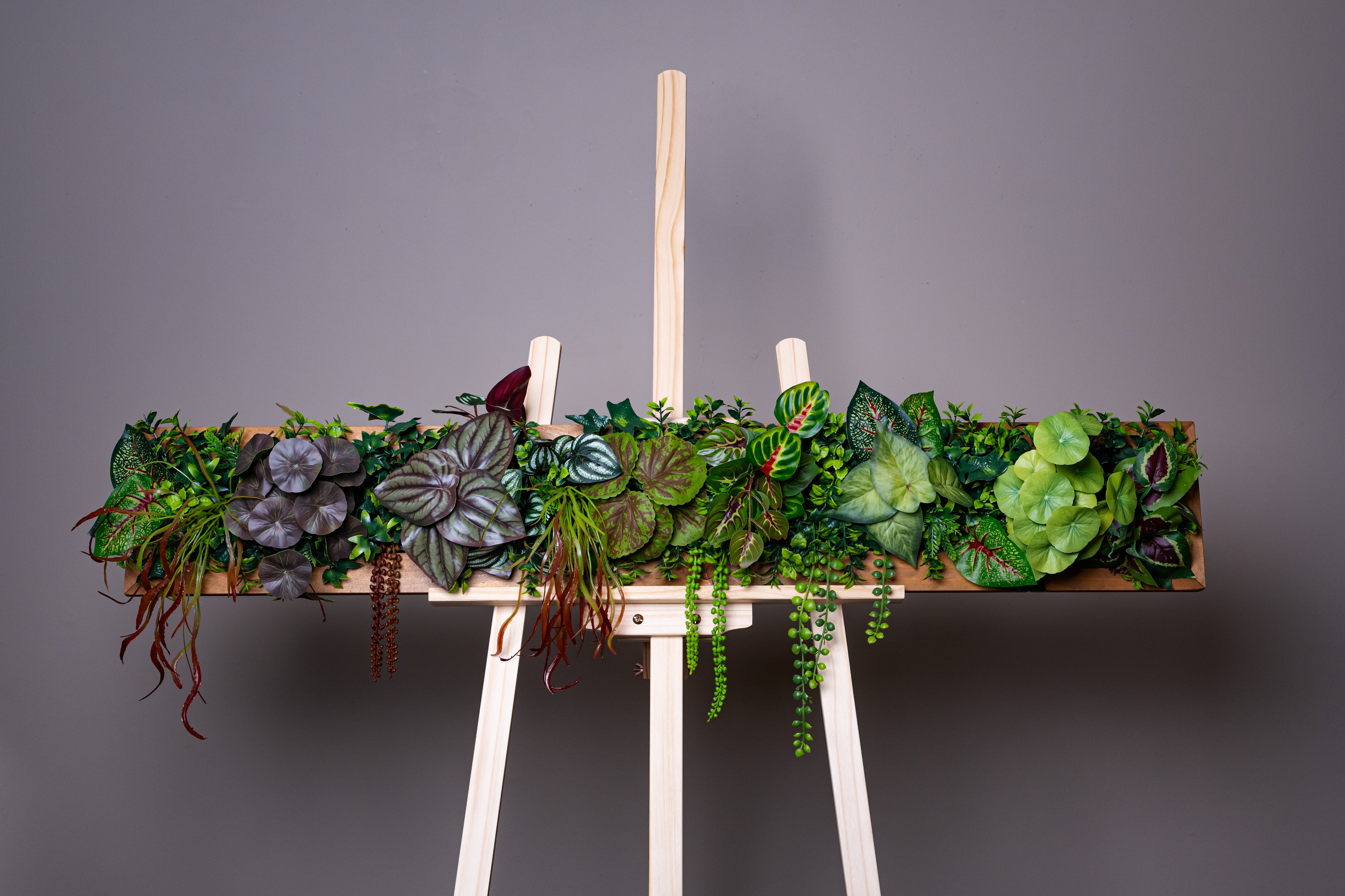 Plant Frame „Borneo“ - Künstliches Pflanzenbild im Jungle-Design aus Realtouch-Kunstpflanzen