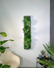 Plant Frame „Samana“ - Künstliches Pflanzenbild im Tropical-Design aus Realtouch-Kunstpflanzen