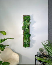 Plant Frame „Samana“ - Künstliches Pflanzenbild im Tropical-Design aus Realtouch-Kunstpflanzen