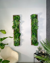 Plant Frame „Samana“ - Künstliches Pflanzenbild im Tropical-Design aus Realtouch-Kunstpflanzen