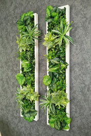 Plant Frame „Samana“ - Künstliches Pflanzenbild im Tropical-Design aus Realtouch-Kunstpflanzen