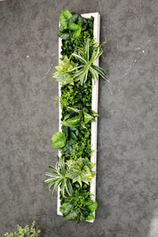 Plant Frame „Samana“ - Künstliches Pflanzenbild im Tropical-Design aus Realtouch-Kunstpflanzen