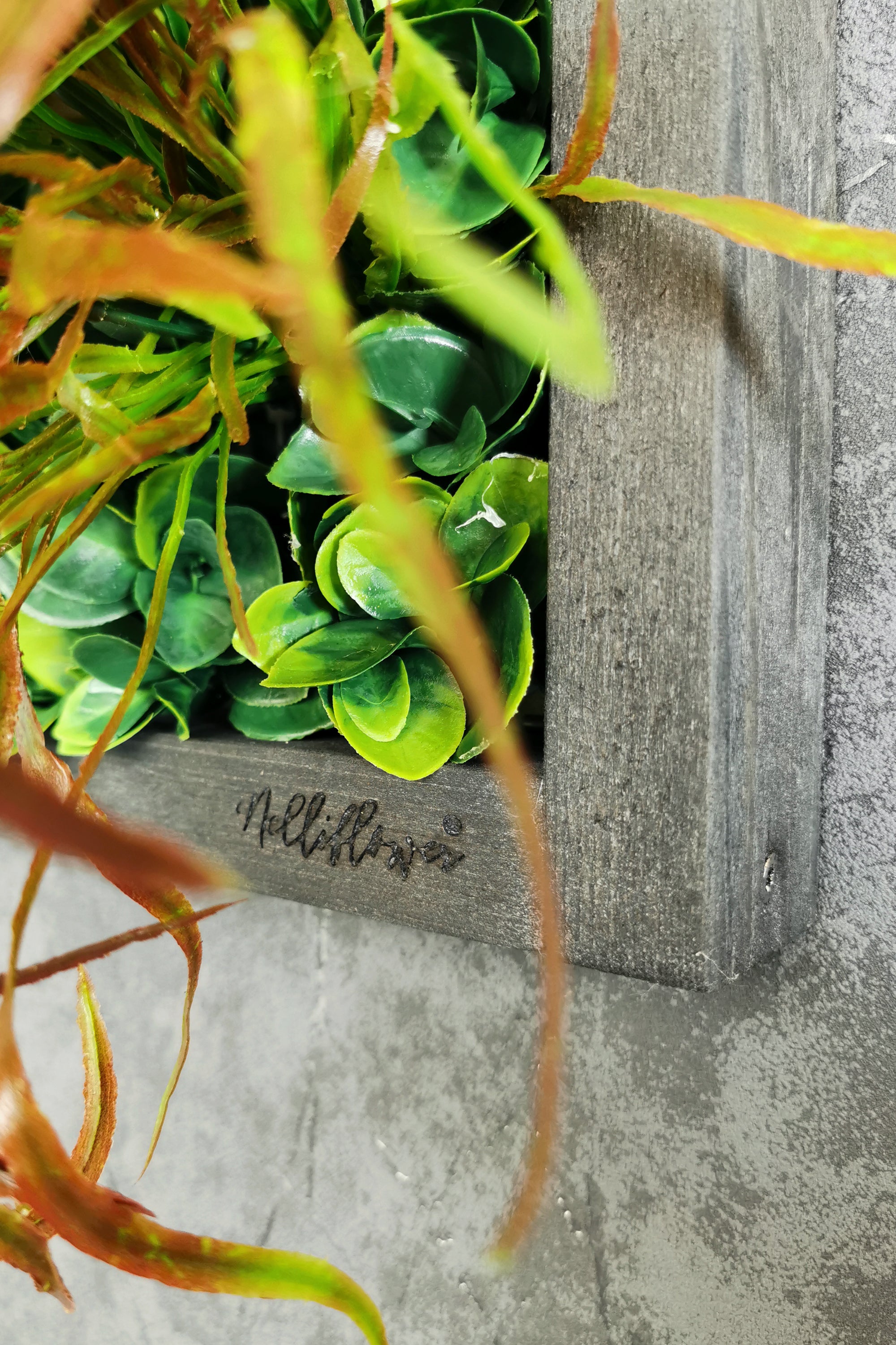 Plant Frame „Sorna“ - Künstliches Pflanzenbild im Tropen-Design aus Realtouch-Kunstpflanzen