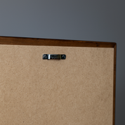 Plant Frame "Vinca" - Künstliches Pflanzenbild mit Efeu und Rankpflanzen im Holzrahmen, inspiriert vom europäischen Naturstil