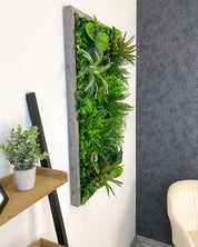 Plant Frame „Yucatan“ - Künstliches Pflanzenbild im Dschungel-Design aus Realtouch-Kunstpflanzen