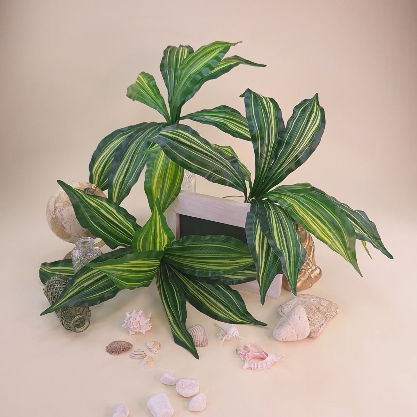 Calathea 'Beauty Star' | Künstliche Dekopflanze für moderne Wohnraumdekoration